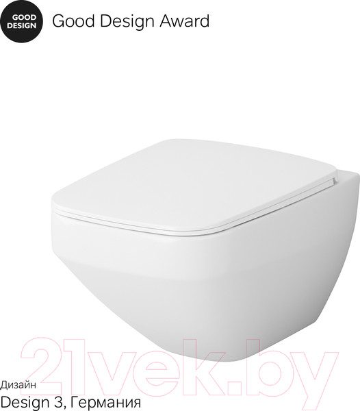 Изображение товара Унитаз подвесной AM.PM Inspire FlashClean C50A1700SC