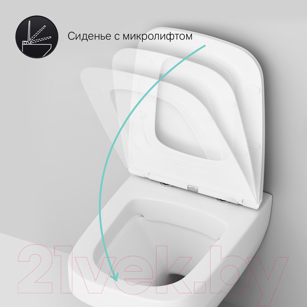 Изображение товара Унитаз подвесной AM.PM Inspire FlashClean C50A1700SC