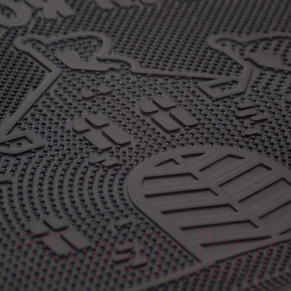 Изображение товара Коврик грязезащитный SunStep Мой дом - моя крепость 40x60 / 31-037 (черный)