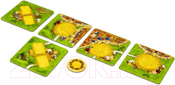 Изображение товара Дополнение к настольной игре Мир Хобби Каркассон 10: Бродячий цирк / 915262