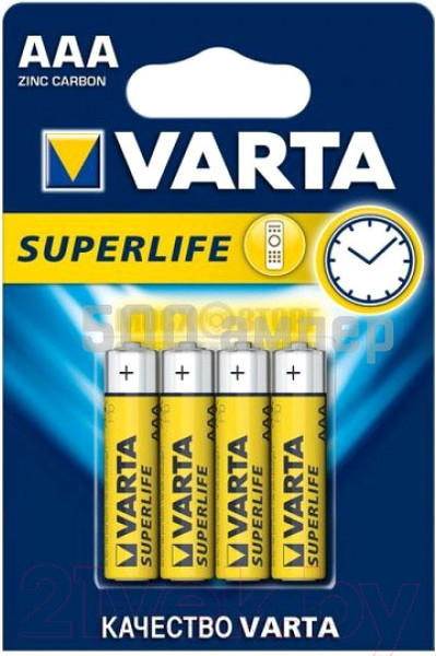 Изображение товара Комплект батареек Varta Energy AAA (4шт)