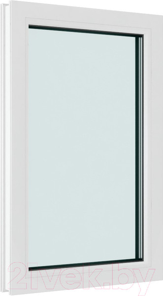 Изображение товара Окно ПВХ Brusbox Глухое 3 стекла (800x1000x70)