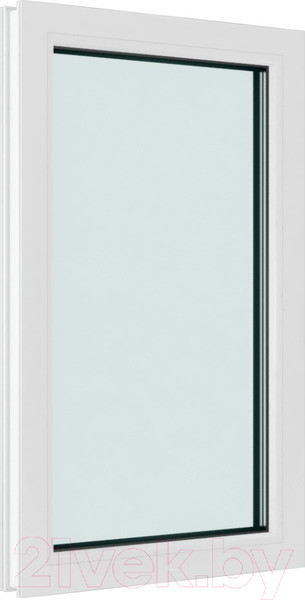 Изображение товара Окно ПВХ Brusbox Одностворчатое Глухое 2 стекла (1200x700x60)