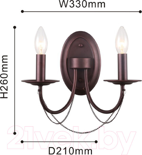 Изображение товара Бра F-Promo F-Promo Plini 2590-2W