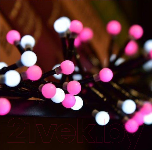 Изображение товара Светодиодная мишура MONAMI BH6002 (7.5м, белый/розовый)