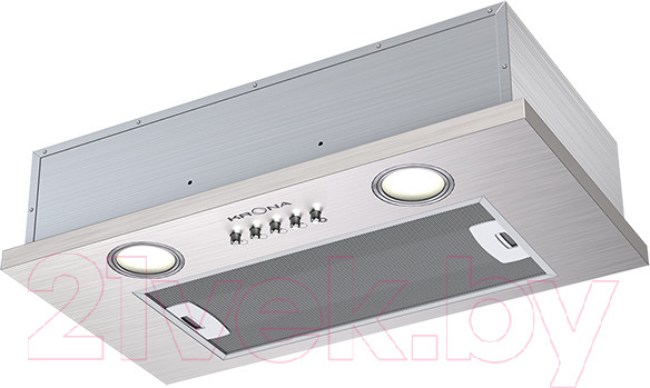 Изображение товара Вытяжка скрытая Krona Selina 600 PB (нержавеющая сталь)