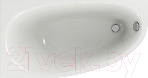 Изображение товара Ванна акриловая Aquatek Дива 160x90 L (с ножками и экраном)