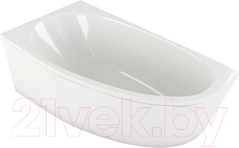 Изображение товара Ванна акриловая Aquatek Дива 160x90 L (с ножками и экраном)