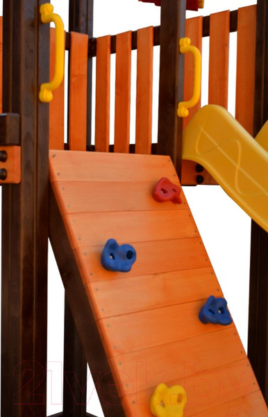 Изображение товара Игровой комплекс Perfetto Sport Pitigliano 7 + качели Паутина