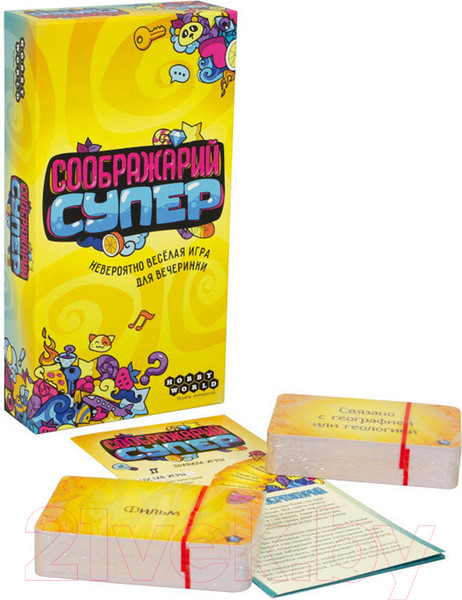 Изображение товара Настольная игра Мир Хобби Соображарий Супер / 915265