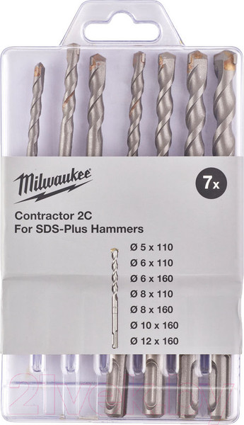 Изображение товара Набор буров Milwaukee 4932471244