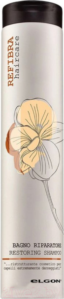 Изображение товара Шампунь для волос Elgon Refibra интенсивное восстановление (250мл)