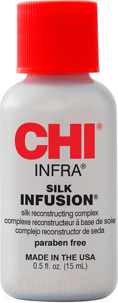 Сыворотка для волос CHI Silk Infusion Жидкий шелк (15мл)