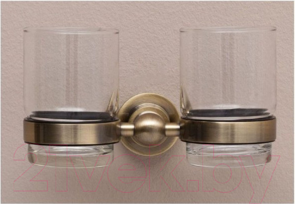 Изображение товара Стакан для зубной щетки и пасты Aquanet 3884D / 189266