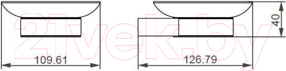 Изображение товара Мыльница Aquanet 5685 / 187061