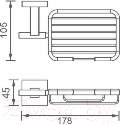 Изображение товара Мыльница Aquanet 6111 / 202106