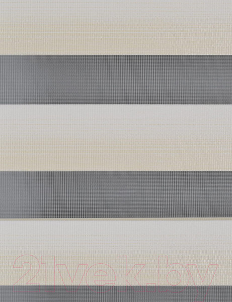 Изображение товара Рулонная штора Delfa Сантайм День-Ночь Престиж МКД DN-4901 (43x160, кремовый)