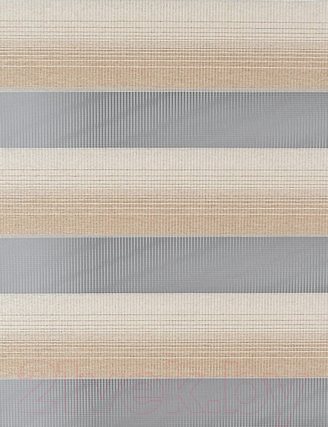 Изображение товара Рулонная штора Delfa Сантайм День-Ночь Престиж МКД DN-4902 (43x160, сахара)