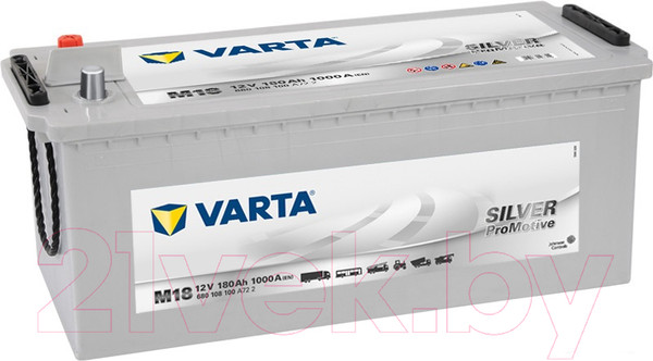 Изображение товара Автомобильный аккумулятор Varta Promotive Silver / 680108100 (180 А/ч)