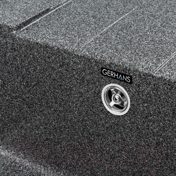 Изображение товара Мойка кухонная Gerhans B22 (графит)