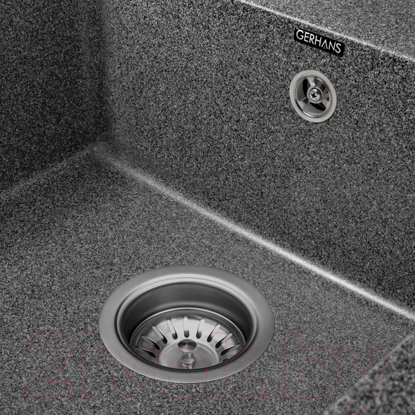 Изображение товара Мойка кухонная Gerhans B27 (графит)