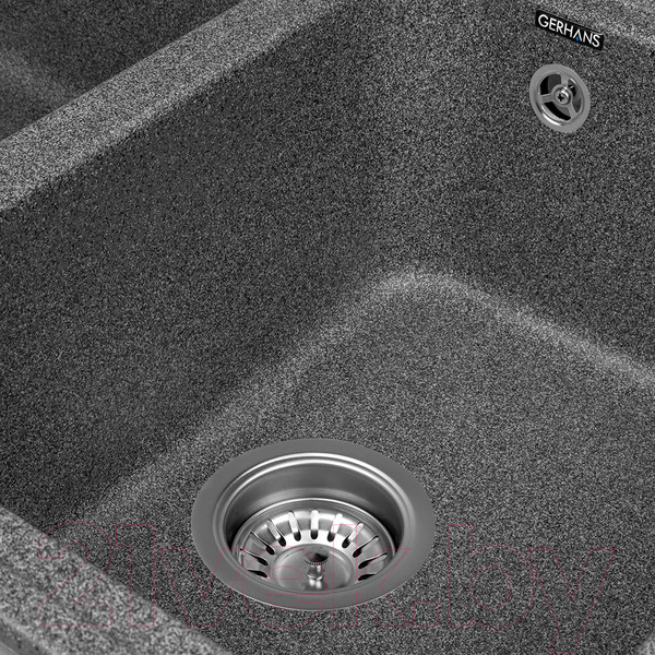 Изображение товара Мойка кухонная Gerhans C02 (графит)