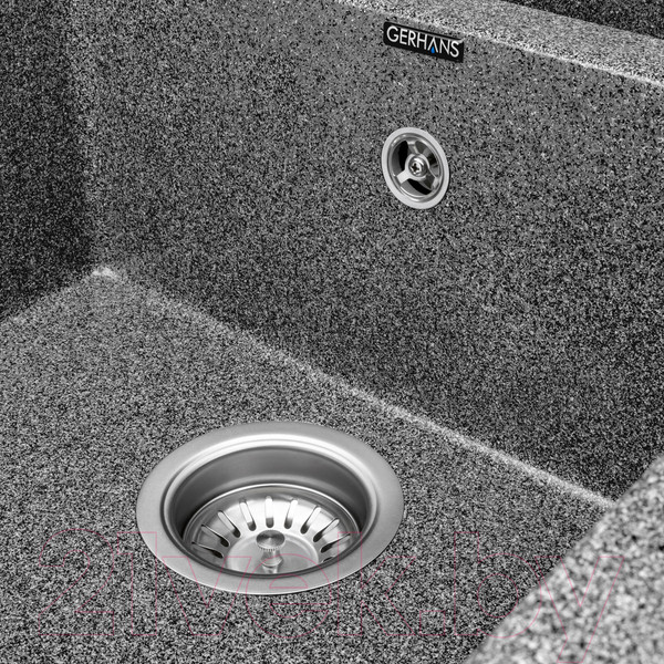 Изображение товара Мойка кухонная Gerhans C10 (графит)