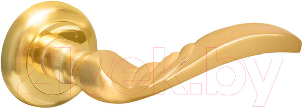 Изображение товара Ручка дверная Lockstyle PRO-Pisa SG/GP (матовое золото/золото)
