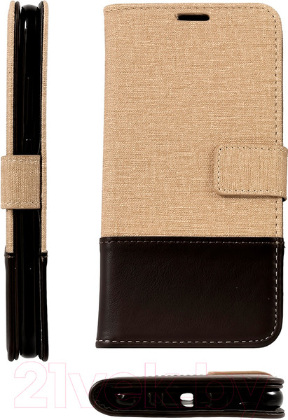 Изображение товара Чехол-книжка Case Muxma для Mi A1 Mi5X (золото)