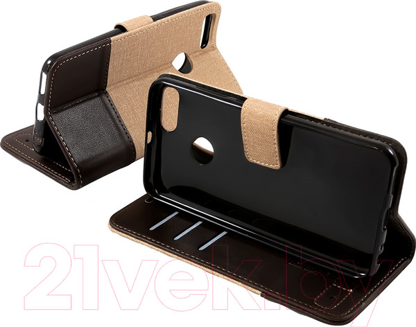 Изображение товара Чехол-книжка Case Muxma для Mi A1 Mi5X (золото)