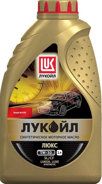 Изображение товара Моторное масло Лукойл Люкс SAE 5W30 SL/CF A5/B5 / 196272 (1л)