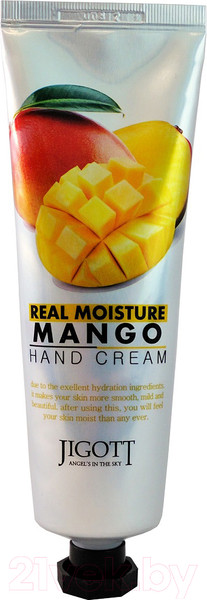 Изображение товара Крем для рук Jigott Real Moisture с экстрактом манго (100мл)