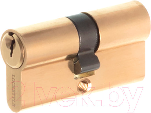 Изображение товара Цилиндровый механизм замка Lockstyle C30X30DN PB (золото)