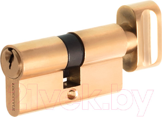 Изображение товара Цилиндровый механизм замка Lockstyle C30X30KN PB (золото)