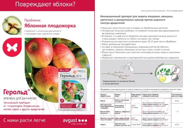 Изображение товара Инсектицид Avgust Герольд (5мл)
