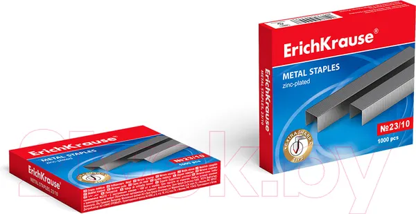 Изображение товара Скобы канцелярские Erich Krause 4558