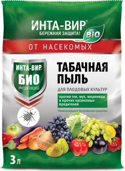 Изображение товара Инсектицид Фаско Табачная пыль Инта-Вир (3л)