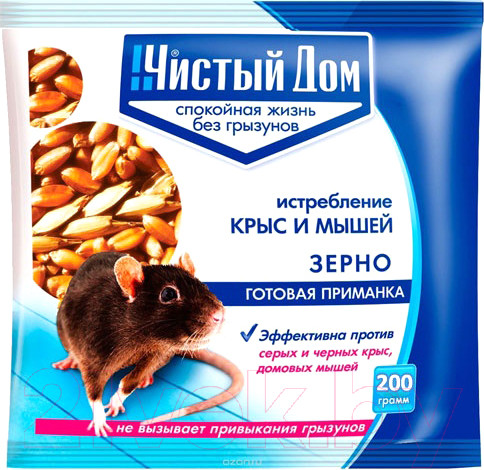 Изображение товара Средство для борьбы с вредителями Чистый дом Форет (200г)