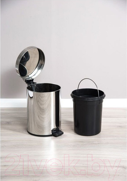 Изображение товара Мусорное ведро Aquanet 8073 / 187083 (8л)