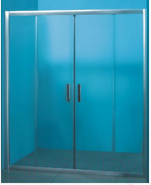 Изображение товара Стеклянная шторка для ванны Coliseum F-003-140 (тонированное стекло)