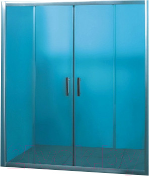 Изображение товара Стеклянная шторка для ванны Coliseum F-003-140 (тонированное стекло)