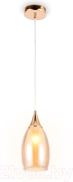 Изображение товара Потолочный светильник Ambrella TR3543 GD/TI (золото/янтарь)