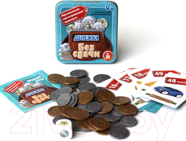 Изображение товара Настольная игра Десятое королевство Денежка. Без сдачи / 03565