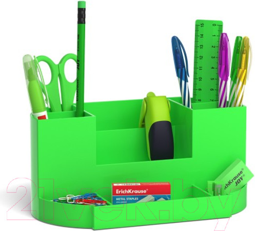 Изображение товара Органайзер настольный Erich Krause Victoria, Neon Solid / 53264