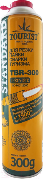 Изображение товара Газовый баллон туристический Tourist Standard TBR-300
