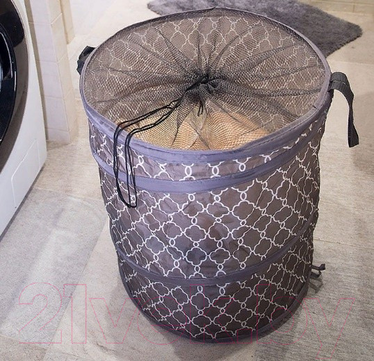 Изображение товара Корзина для белья Фея Порядка Четырехлистник LDH-43