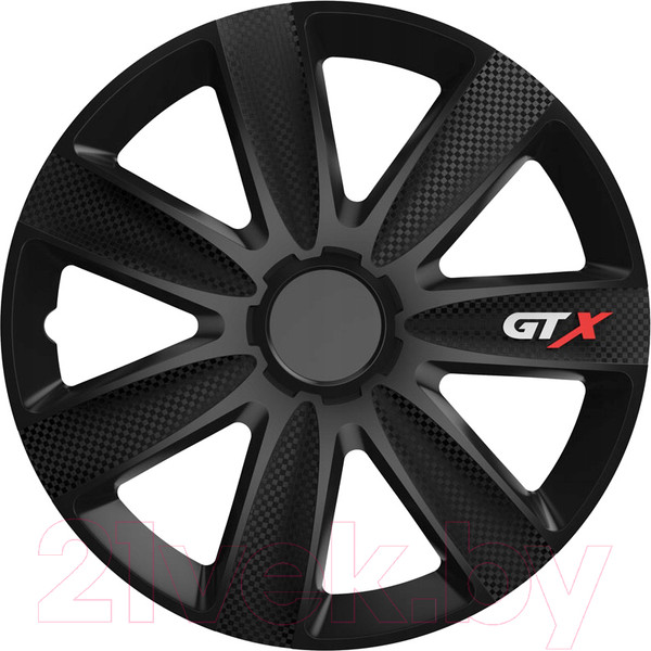 Изображение товара Набор колпаков VERSACO GTX 14" / 14GTXCARBONB (4шт, черный карбон)