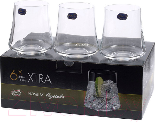 Изображение товара Набор стаканов Bohemia Crystal Xtra 23023/350 (6шт)