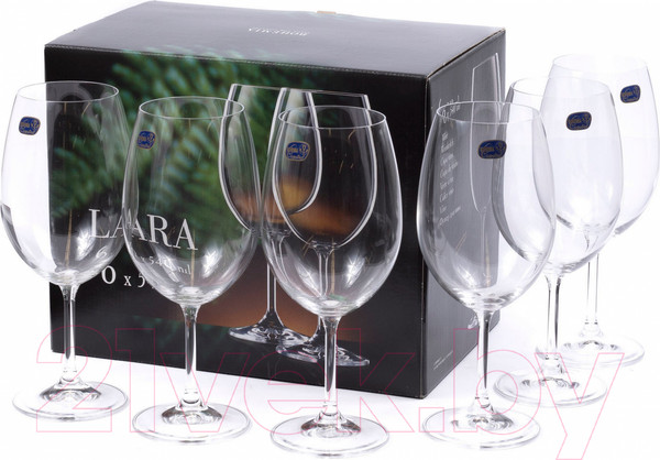 Изображение товара Набор бокалов Bohemia Crystal Lara 40415/540 (6шт)