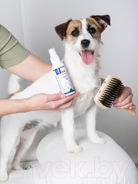 Изображение товара Спрей для шерсти животных Doctor VIC Для удаления пятен со светлой шерсти (100мл)